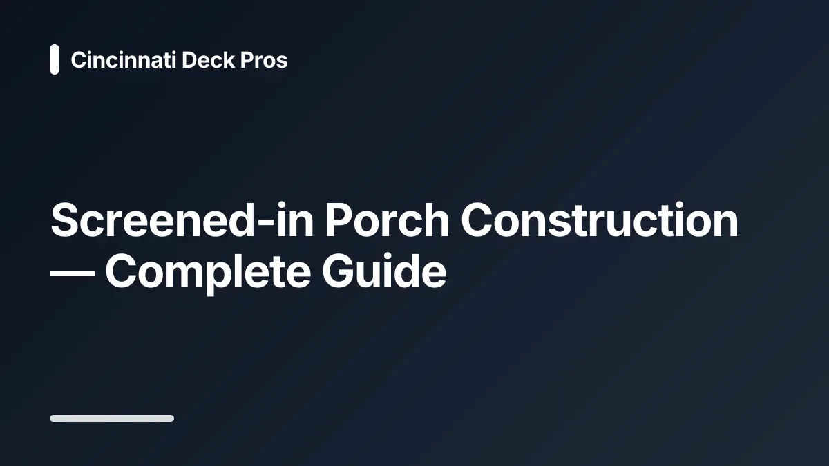screened in porch ideas